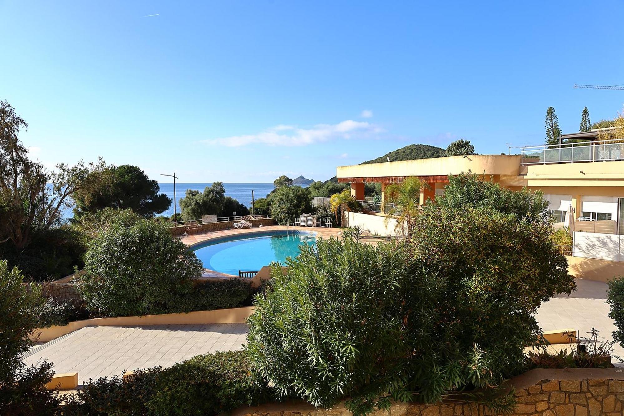 Evasion Corse - T2 Vue Mer, Piscine & Plage อฌักซิโอ้ ภายนอก รูปภาพ